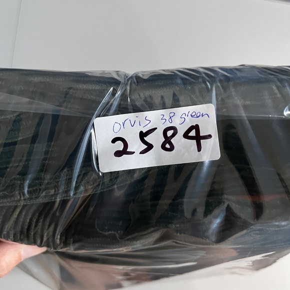 Orvis USA Made Corduroy Trousers Pants - Men's Size 38*33 - Green - Picture 12 of 12